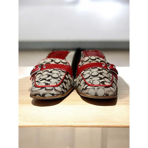 Vintage Coach P073 Gwynne Signature Mule Size 6.5B - Picture 6 of 12